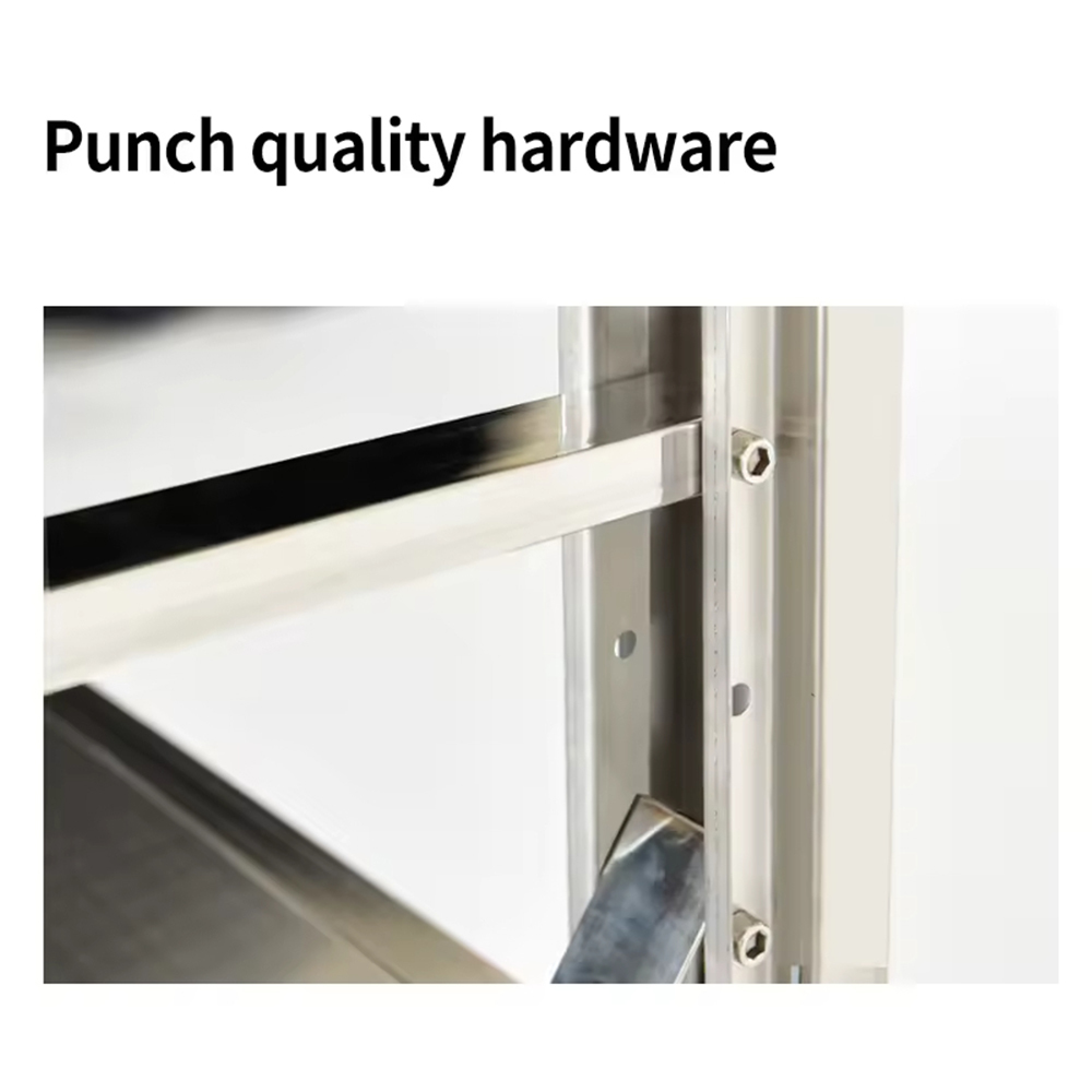 Anti-Corrosion Stainless Steel Shelving for Kitchen & Warehouse Storage Anti-Corrosion Stainless Steel Shelving for Kitchen & Warehouse Storage