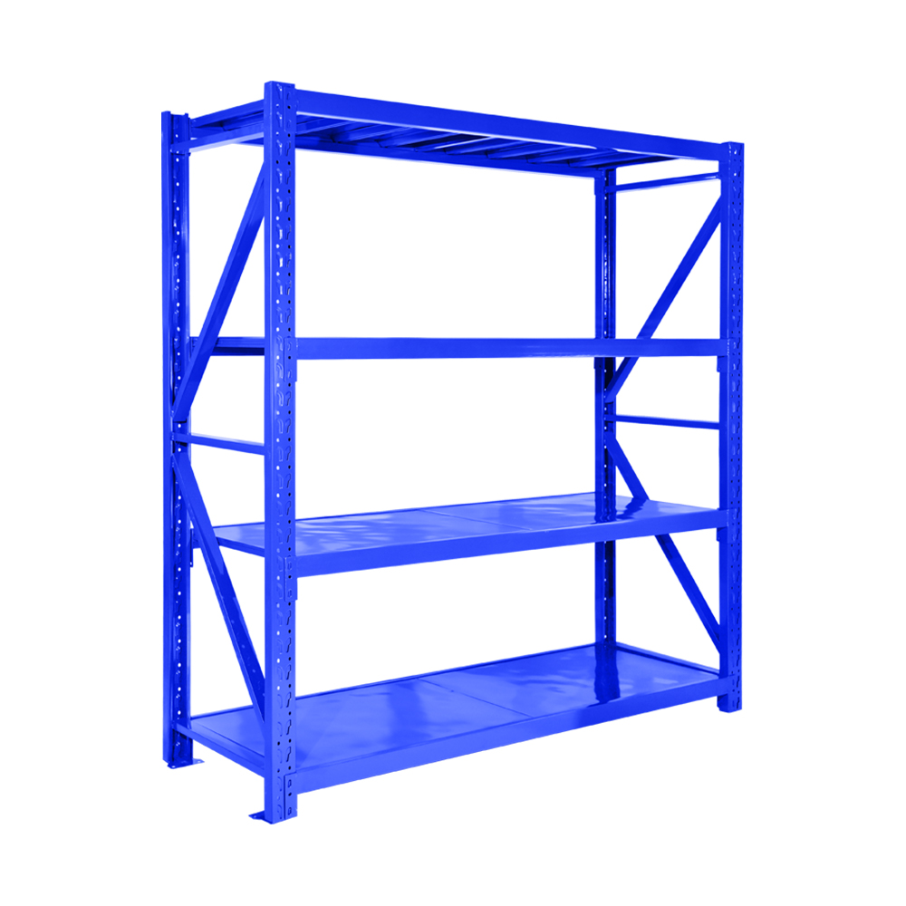 Medium-Duty Anti-Rust Steel Stacking Shelves for Factory & Warehouse Use